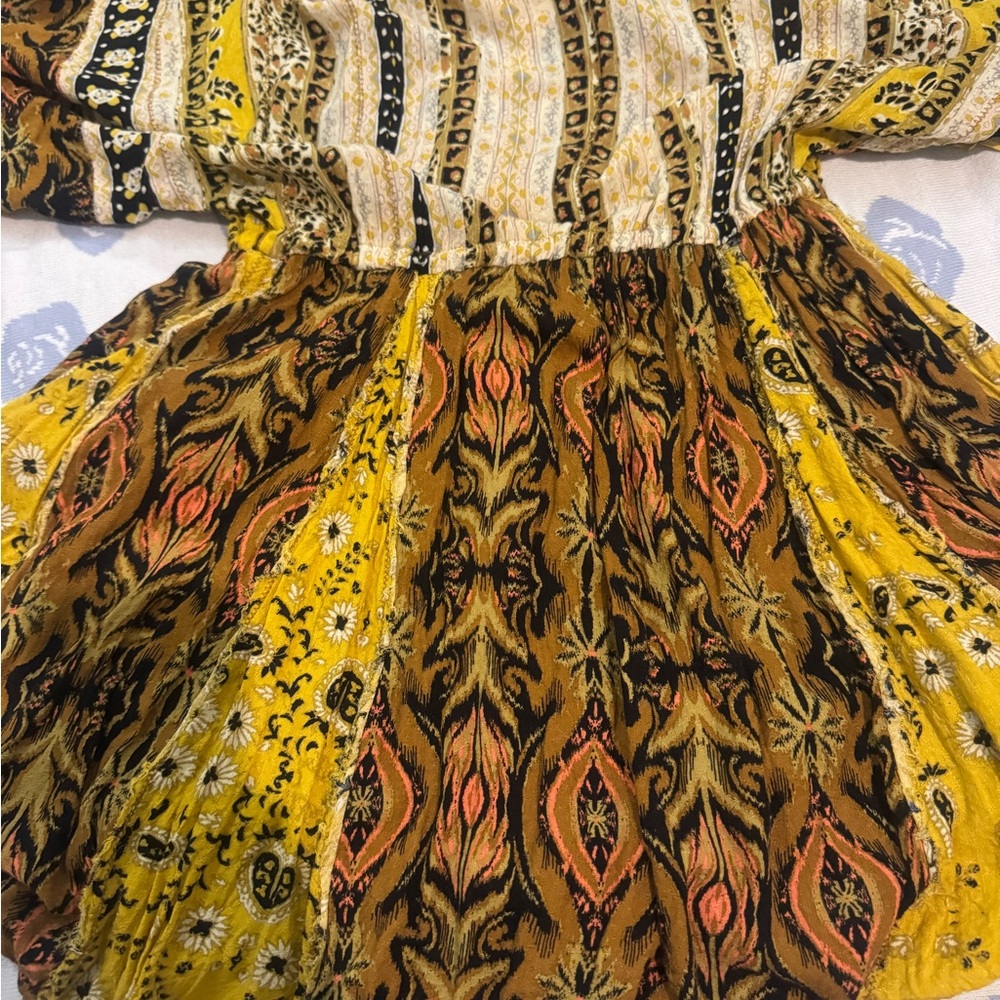 Free People Multicolor Patterned romper - Picture 4 of 5